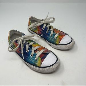 Converse Toddler Youth Tiedye Tie Dye Shoes Sneakers Size 13